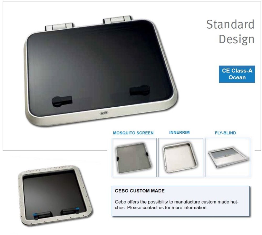 Standard-Deckhatches-without-flange - Bailey Marine